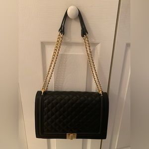 INC Ajae Flap Quilted Crossbody/Shoulder Bag